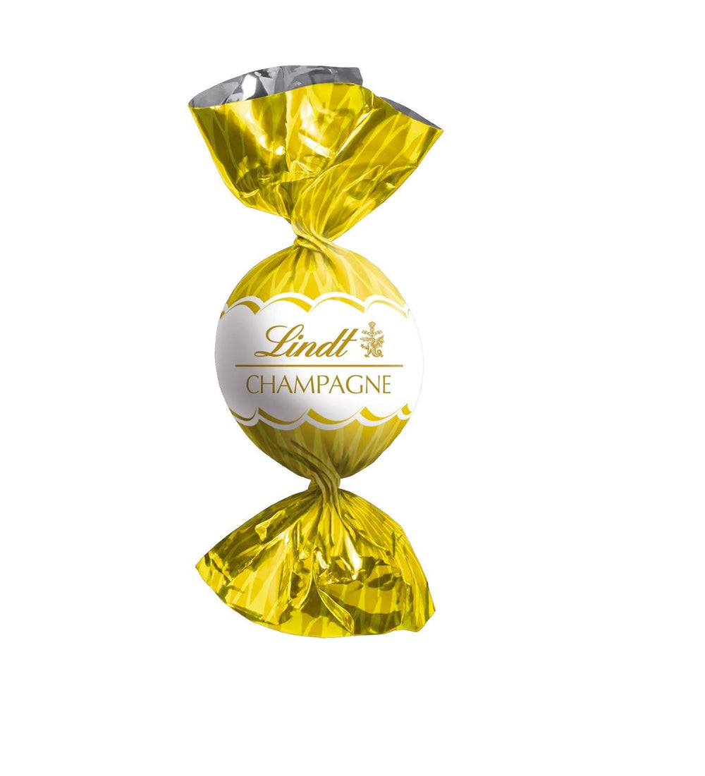 Boules de chocolat LINDOR au caramel salé | env. 80 boules de chocolat au lait fourrées au caramel salé | Pack Vrac & Boules de Chocolat Marc de Champagne | 700g