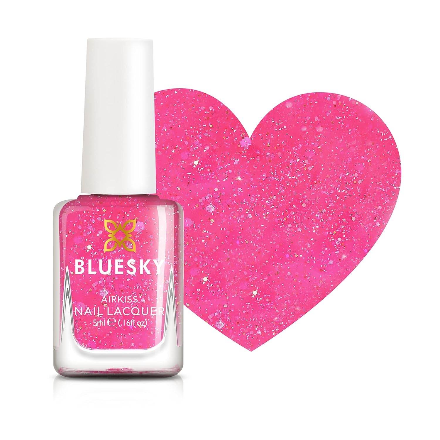 Vernis à ongles BLUESKY Kids - Vernis à ongles pelable à base d'eau, sans solvant, facile à enlever, 5 ml (Disco Time)