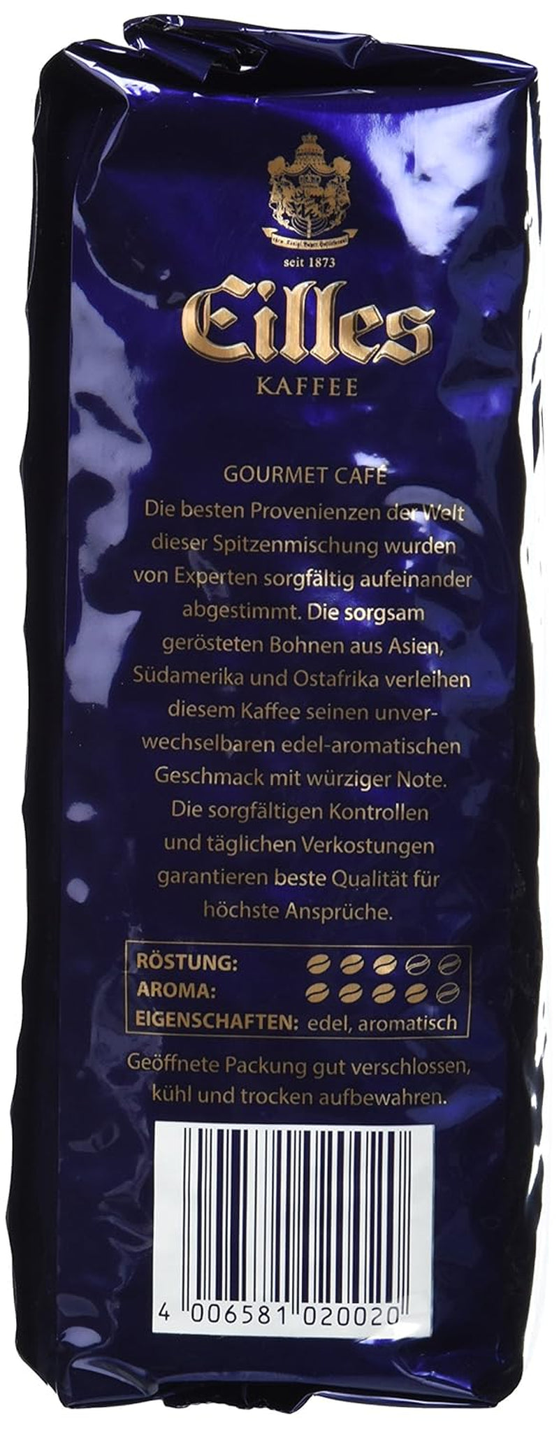 Café moulu Eilles, paquet de 12 (12 x 500 g)