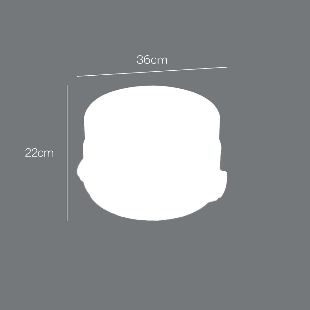 Boîte à gâteaux Metaltex, réglable en hauteur, polypropylène, blanc/transparent, ⌀ 30 cm, réglable en hauteur 8 et 15 cm Boîtes de conservation Naty Shop