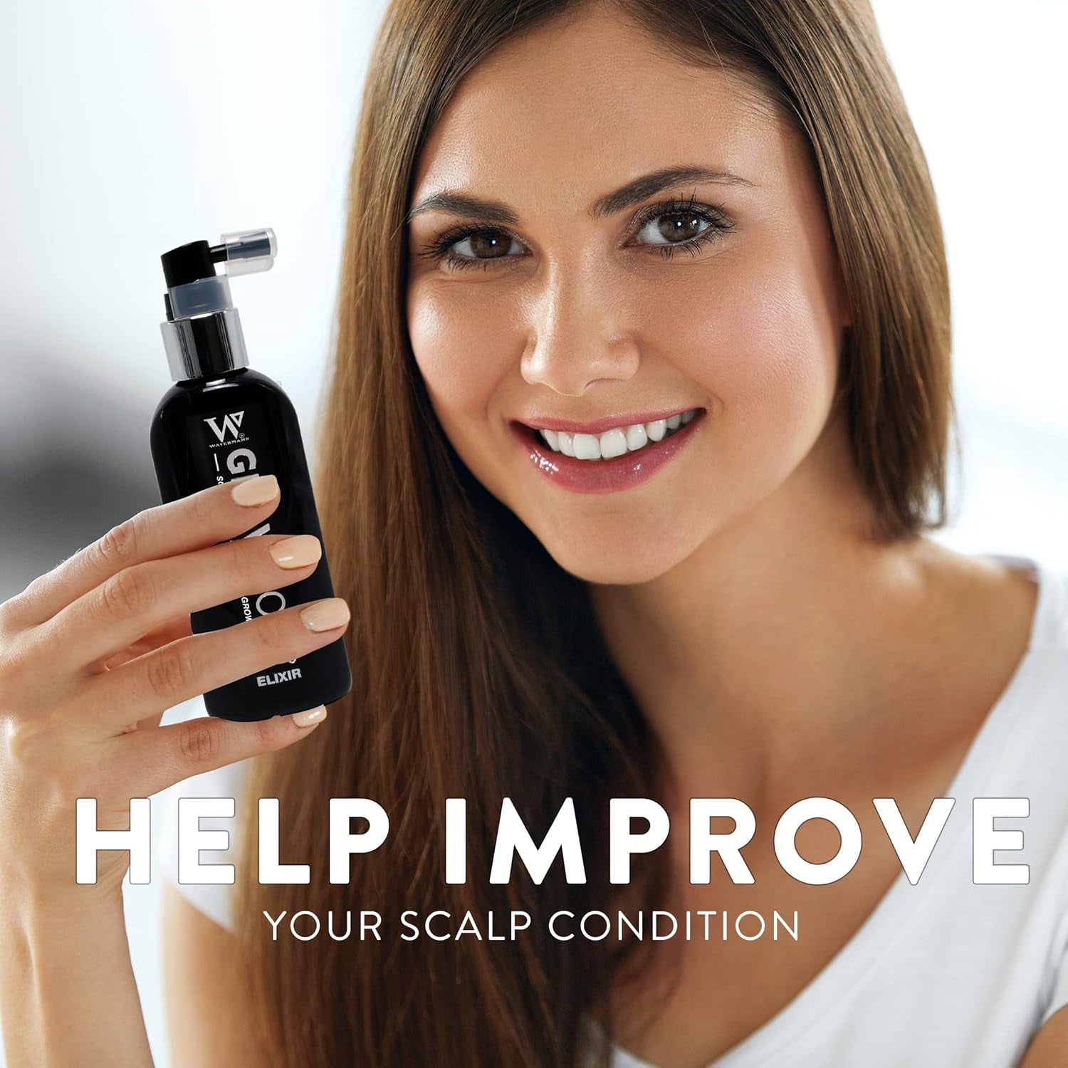 Sérum de croissance capillaire Watermans Grow More Elixir - Renforce les racines des cheveux - Favorise la croissance des cheveux - Pour les femmes et les hommes Soins capillaires Naty Shop