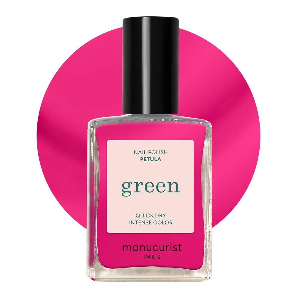 Manucurist Green - Vernis à ongles Rosy Beige Shell Beige - Vernis à ongles à séchage rapide - Ongles DIY - Vegan 12-Free - À base de plantes - Vernis à ongles - Fabriqué en France