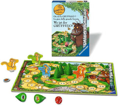 Jeux pour enfants Ravensburger - 20833 - Où est le Gruffalo ? - Jeu de société pour 2 à 4 fans de Gruffalo, à partir de 4 ans