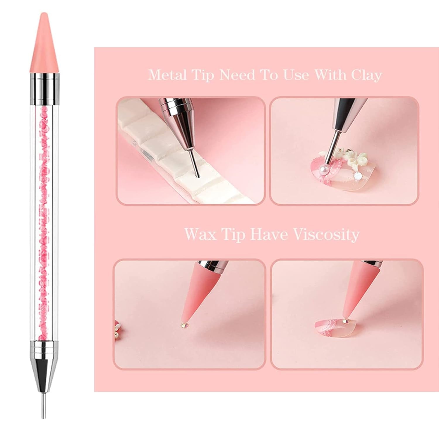 4200 Pièces Strass Nail Art, 36 Couleurs Pierres Paillettes, Pierres de Décoration d'Ongles pour Accessoires Nail Art et Strass Cristal Clair avec Pincette de Sélection de Strass et Stylo de Notation