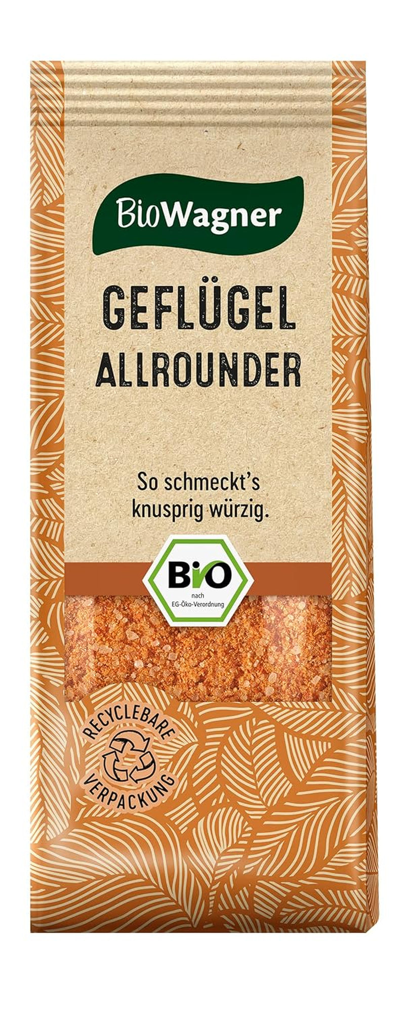 BioWagner - Bio Ras el Hanout, Gewürzmischung für orientalische and arabische Gerichte, idéal pour le couscous, tajine ou houmous, naturbelassene Bio-Zutaten, emballage recyclable, 50 g