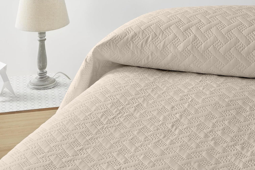 LISO - Couvre-lit pour 105 Cm - Couvre-lit Bouti - Printemps et été - 200X260 Cm - Lits et Couvertures Rose Besuche den Degrees home-Store Lit Beige 90 Cm