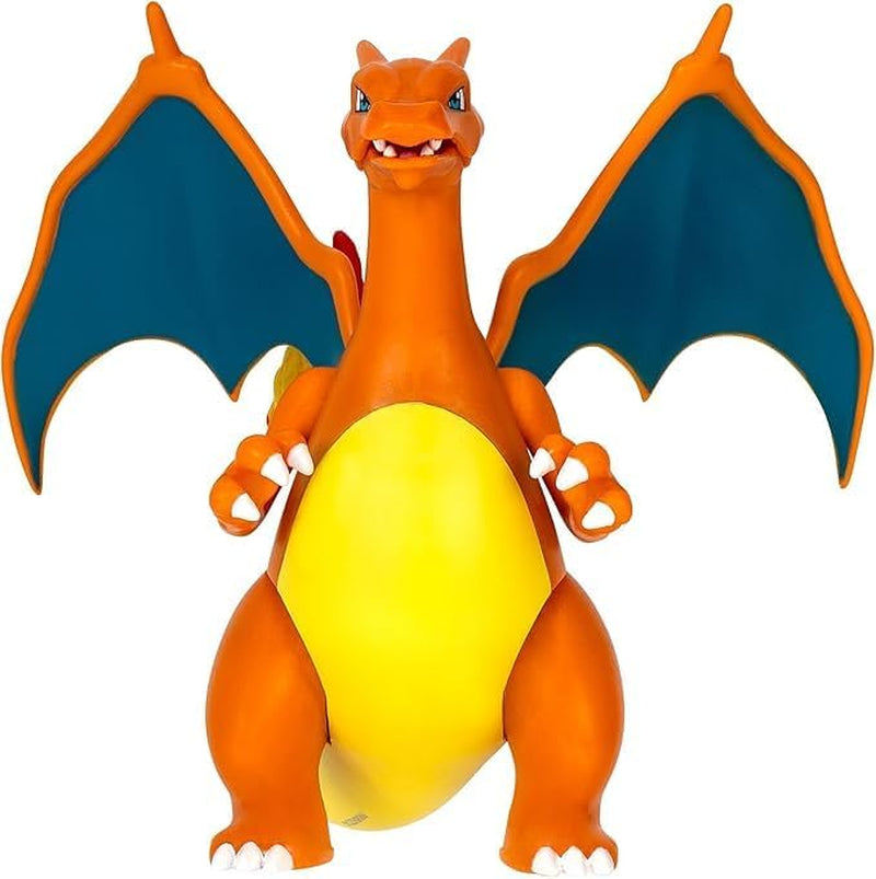 Pokémon PKW0368 - Figurine Battle Feature - Figurine mobile officielle Glurak 11,5 cm Figurines Naty Shop