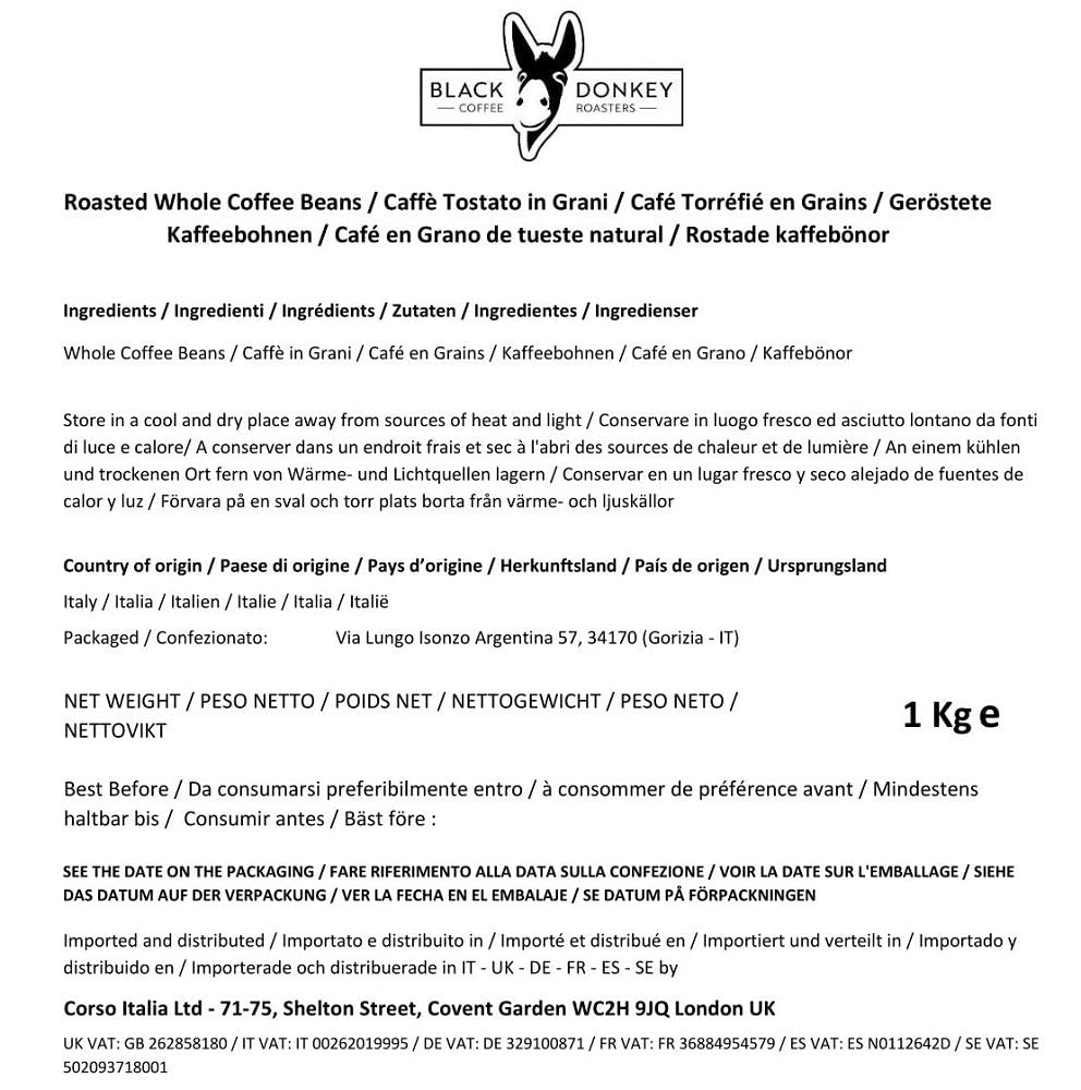 - 1KG Cafébohnen (INTENSO)