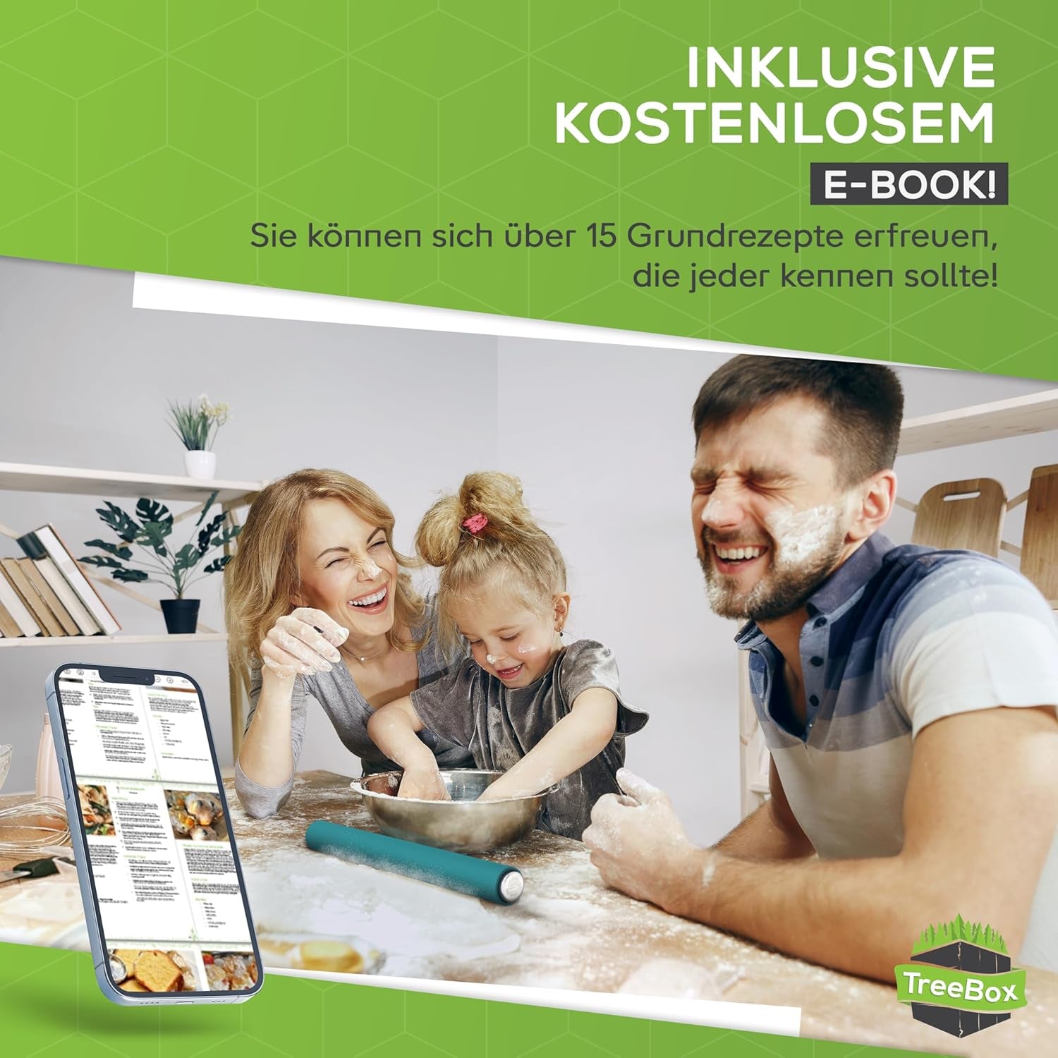 Rouleau à pâtisserie - rouleau à pâte en silicone et acier inoxydable - rouleau à pâtisserie moderne sans poignée avec effet antiadhésif, étale le fondant et la pâte en un rien de temps, outils de pâtisserie