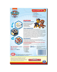 RUF X PAW Patrol Muffin Backmischung Mit Erdbeer-Geschmack, pour 12 Paw Patrol Muffins, Inkl.16 Oblaten-Auflegern et Pawsome Muffin-Förmchen, 1 X 394G Naty Shop