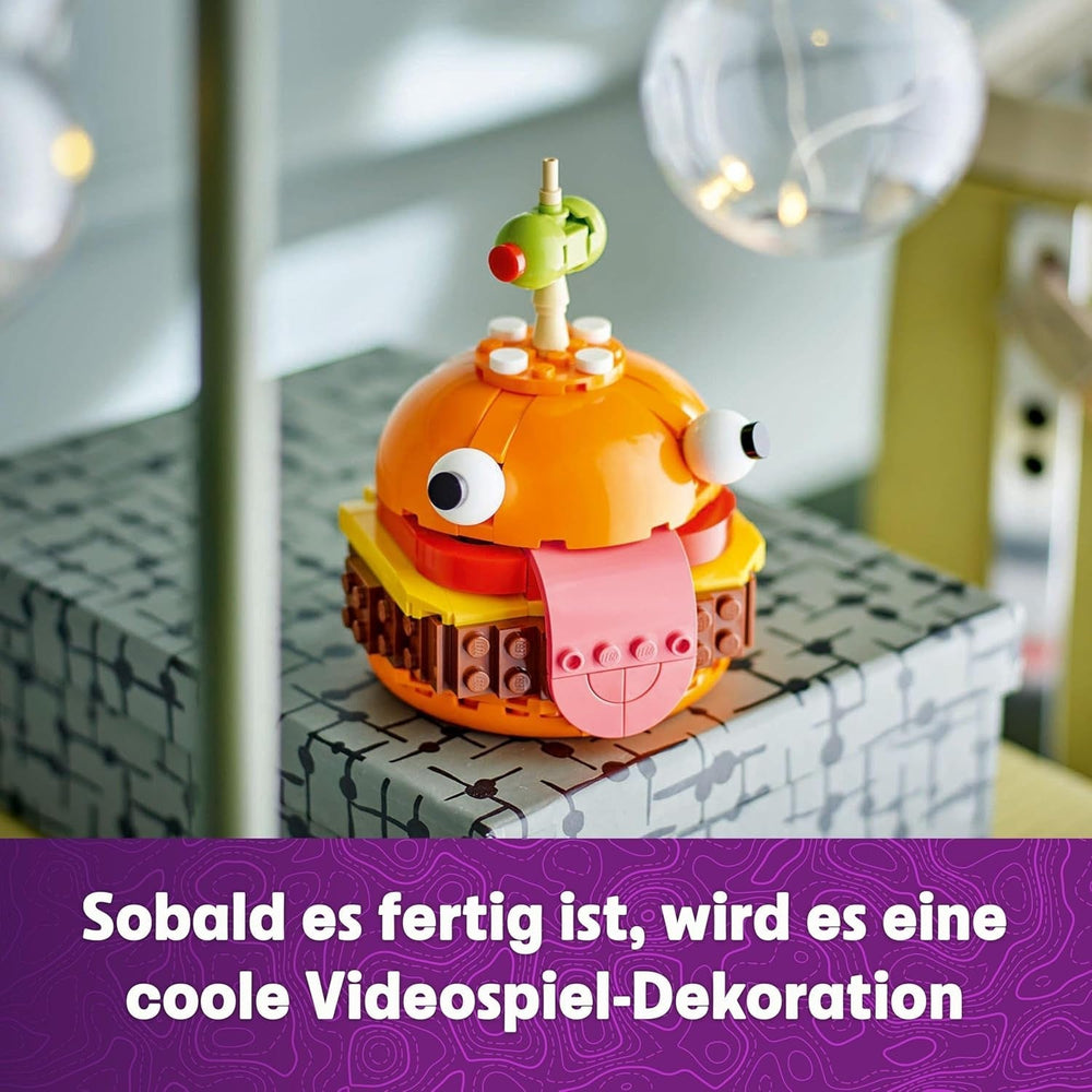 LEGO Fortnite Durrr Burger, jeu de construction de jeu vidéo pour joueurs à partir de 9 ans, modèle d'exposition, figurine de collection, cadeau pour enfants, adolescents et adultes, objet de collection 77070 Ensembles de construction Besuche den LEGO-Store