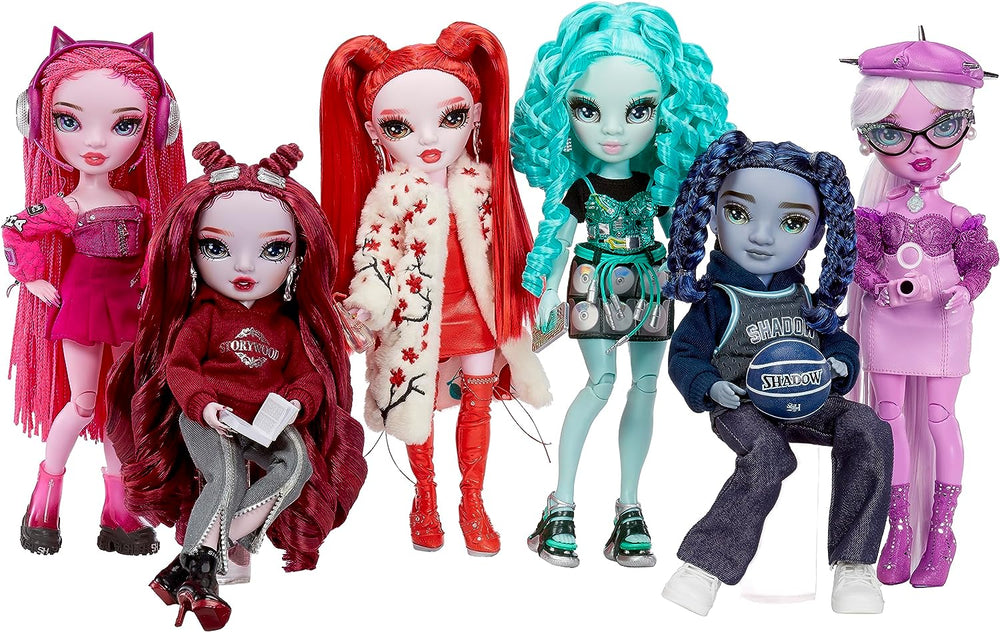 Rainbow High Shadow High Series 3 - Berrie Skies - Poupée mannequin verte - Tenue tendance et plus de 10 accessoires de jeu colorés - Idéal pour les 4-12 ans et les collectionneurs