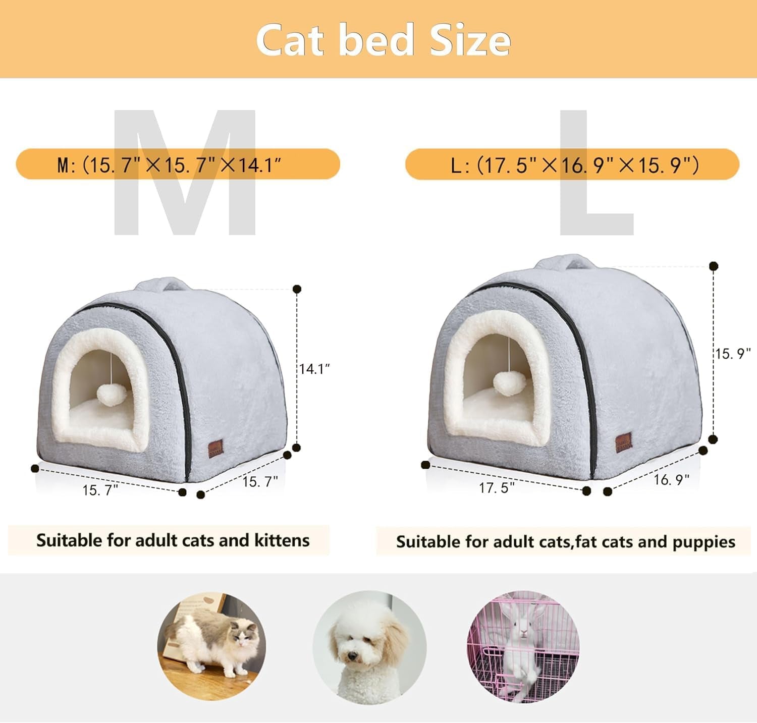 Couvertures et meubles, Animaux, Grottes et maisons, Chats, Lits pour chats, Chats - lits, matelas
