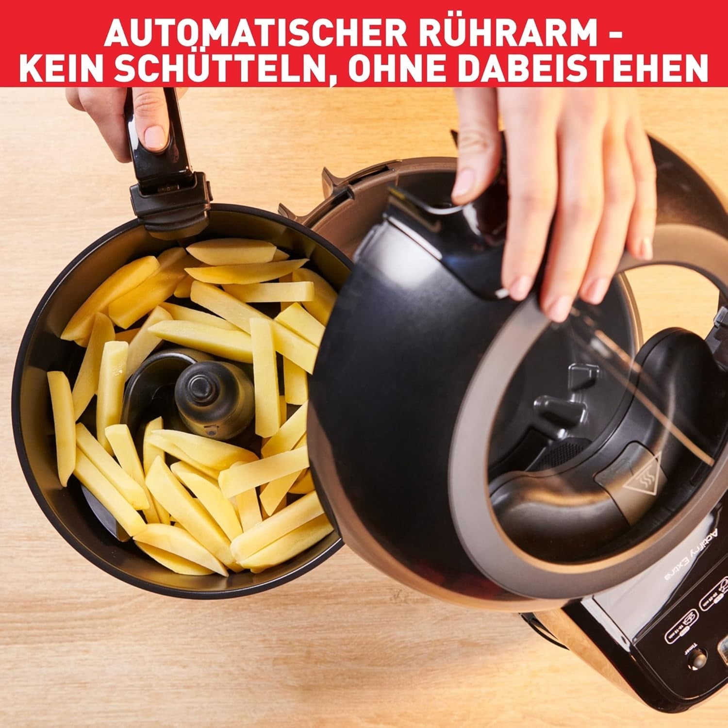 Friteuse à air chaud Tefal FZ7738 Actifry Genius+, 1500 W, 1,2 Kg, 9 menus de cuisson automatiques Electroménager Naty Shop
