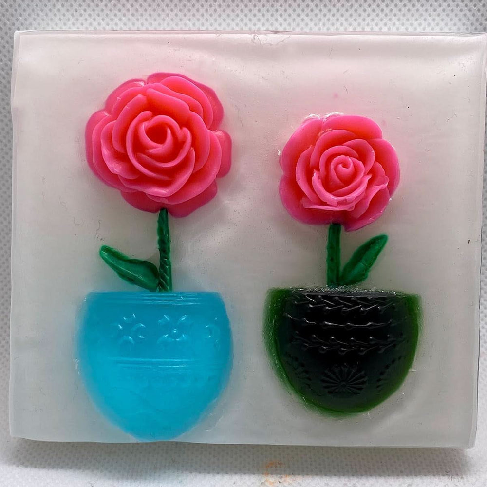 Katy Sue, Moule Silicone 4 Roses Cuisine Naty Shop