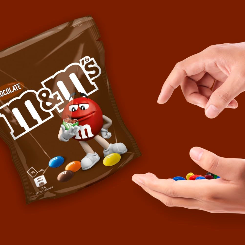 CONTENU : Sachet de 363g de chocolat M&M'S, la meilleure qualité grâce aux ingrédients sélectionnés