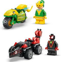 LEGO Marvel Action Fun avec Spin et Electro dans leurs Dino Speedsters, voiture de super-héros à construire pour garçons et filles à partir de 4 ans, ensemble de héros avec petite voiture, Spidey et ses super amis 11198 Jeux de construction Beuche den LEGO-Store