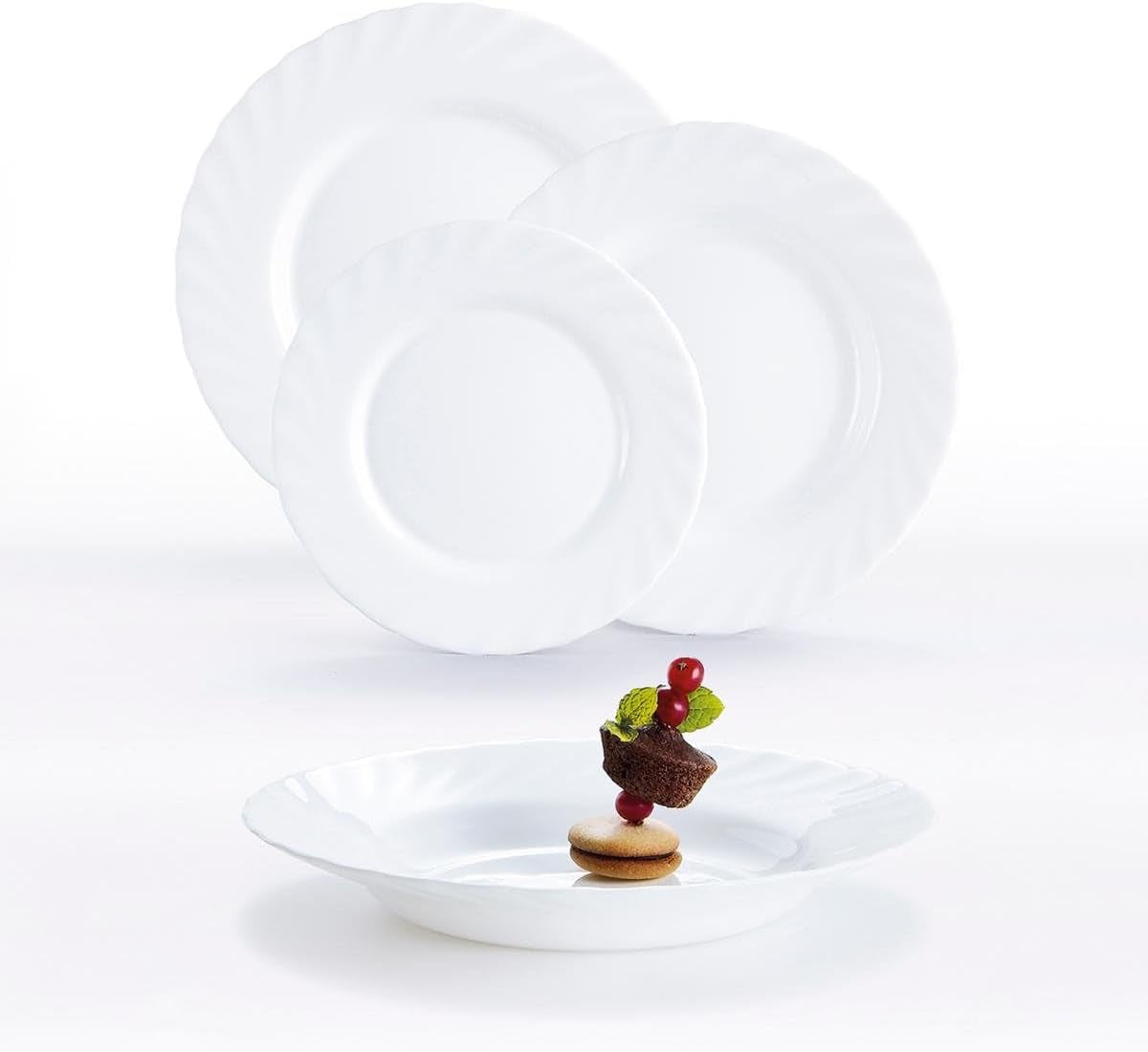 Service de table Dajar, blanc