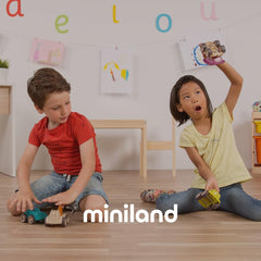 Miniland Set Puppenkleidung 40cm, Pyjama mit Schlafmütze