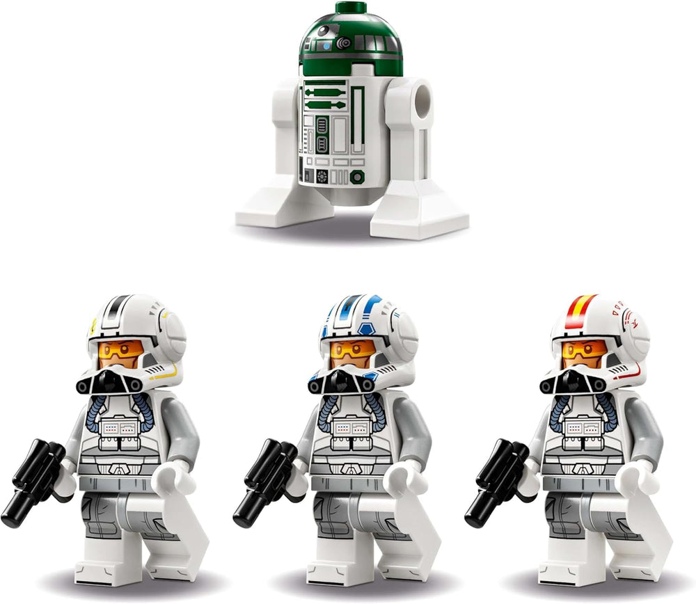 LEGO Star Wars 75402 ARC-170 Starfighter - Jouet avec 4 figurines dont un pilote clone et un droïde R4-P44, objet de collection, cadeau pour les fans de la revanche des Sith et les garçons et filles à partir de 9 ans Beuche den LEGO-Store