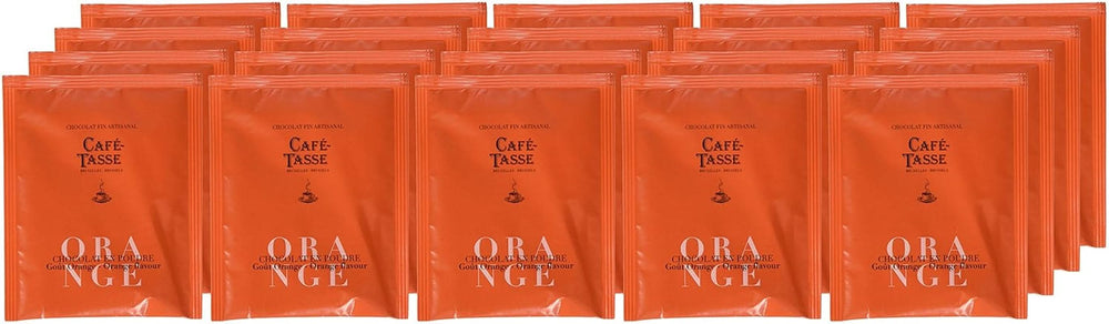Chocolat à boire saveur orange Café Tasse 20 sachets, 1 paquet (1 X 400 G) Cacao et Chocolat Chaud Naty Shop
