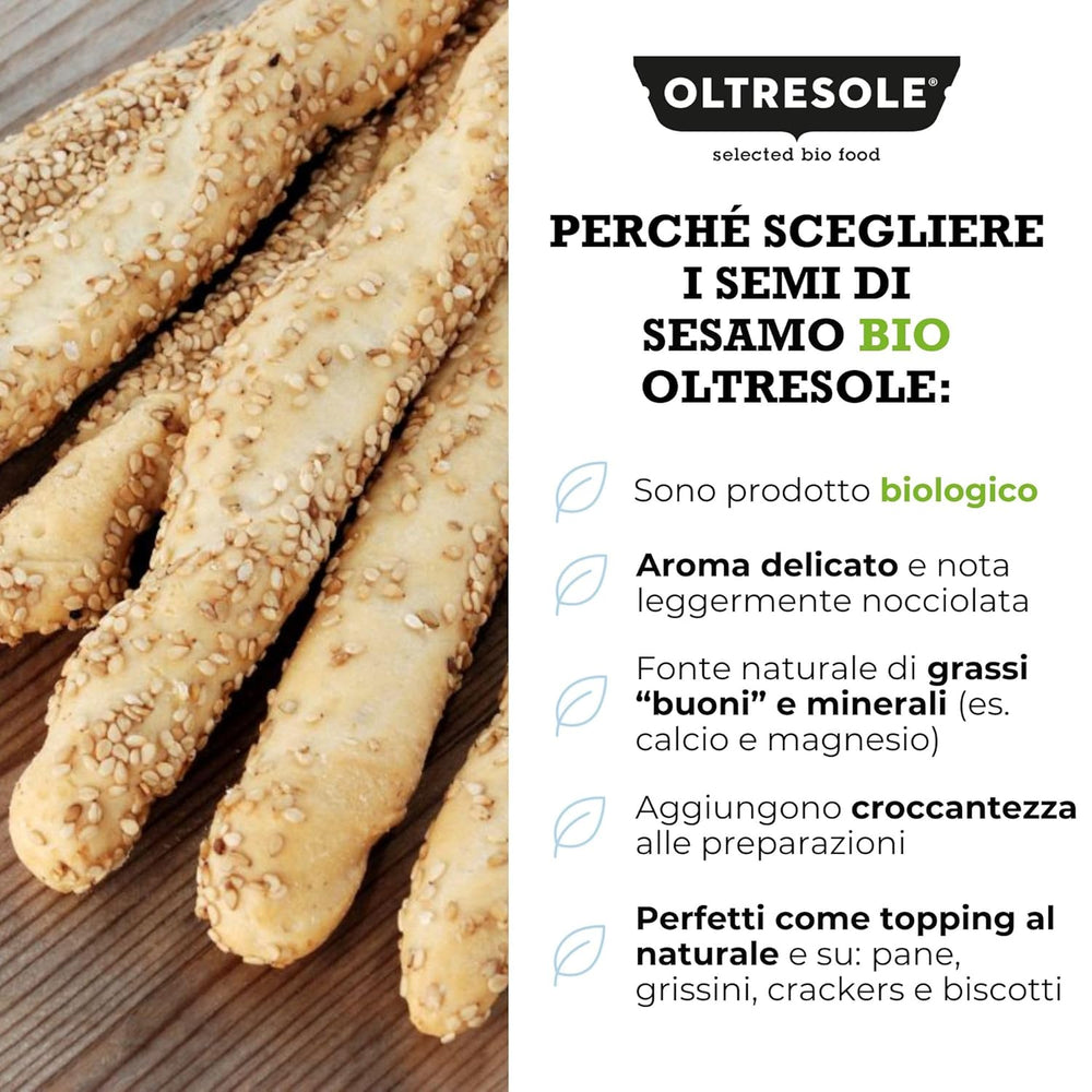 Graines de sésame biologiques 3 kg, graines oléagineuses biologiques crues, sésame blanc, décortiquées naturellement, non torréfiées, source de calcium et de fer, emballage économique
