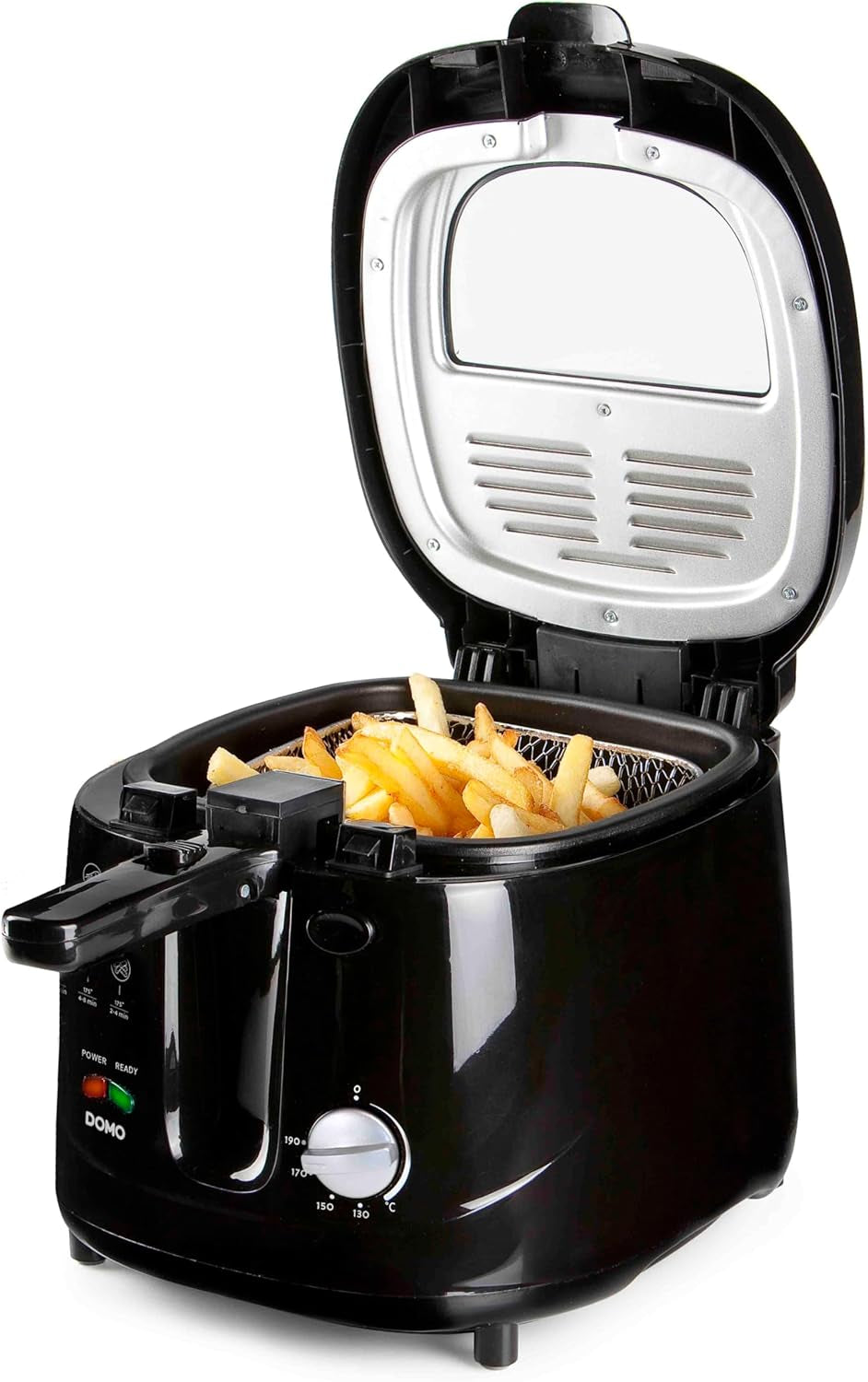 Friteuse Domo B-Smart DO461FR, noire, 2,5 litres Électroménager Naty Shop Titre par défaut