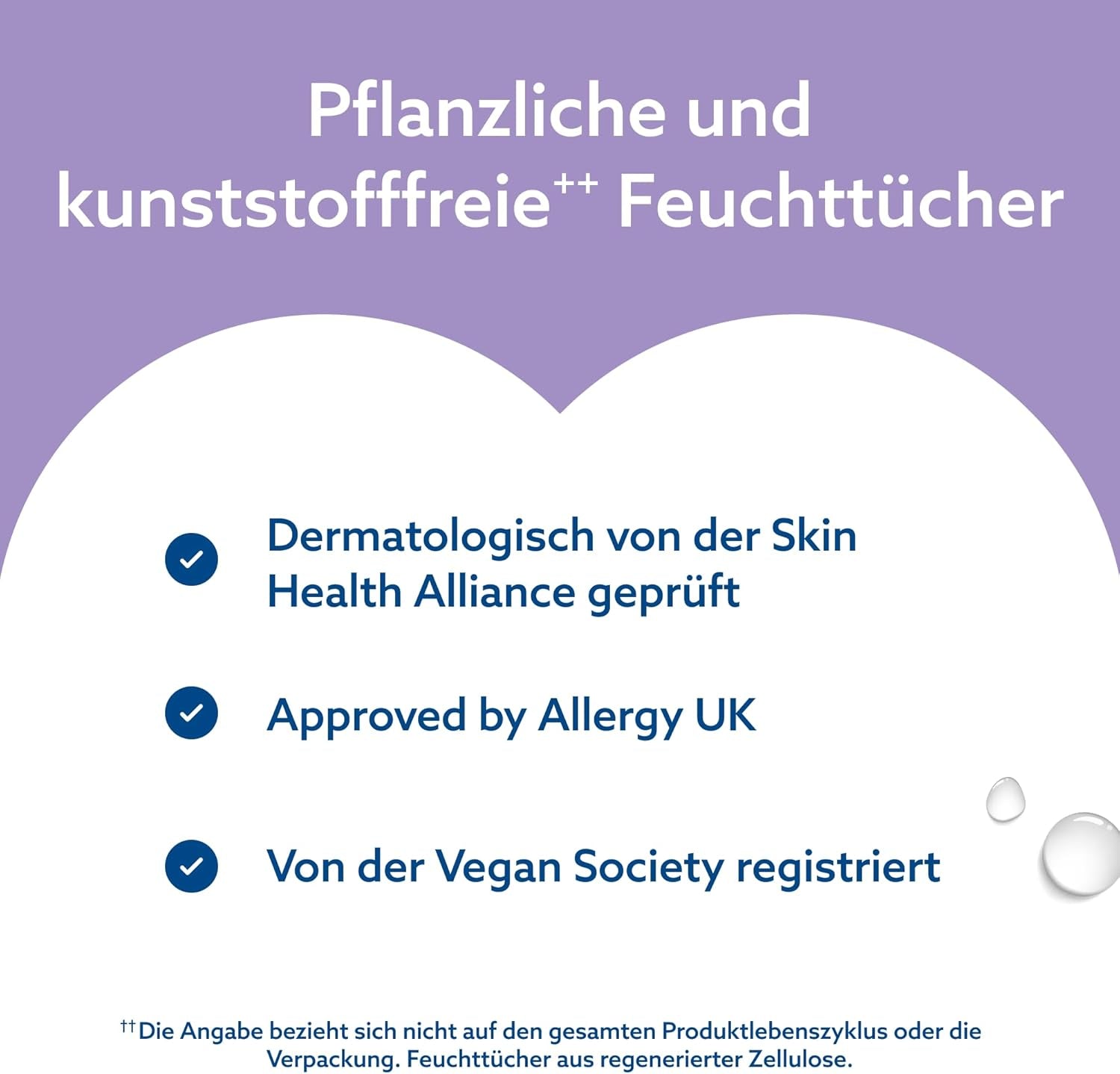 WaterWipes Sensitive+ Lingettes humides apaisantes, 720 unités (paquet de 12), 3 en 1 nettoyantes, soignantes et apaisantes, 99 % d'eau avec extrait de plante, lingettes humides pour bébé sans parfum