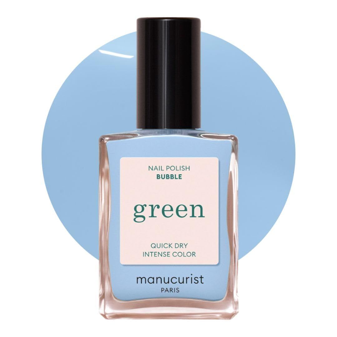 Manucurist Green - Vernis à ongles Rosy Beige Shell Beige - Vernis à ongles à séchage rapide - Ongles DIY - Vegan 12-Free - À base de plantes - Vernis à ongles - Fabriqué en France