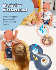 Poupée Baby Born Emma Style Jungle - 43 cm - 10 fonctions dont accessoires et body aux couleurs unisexes - Fonctionne sans piles - Convient aux enfants à partir de 3 ans