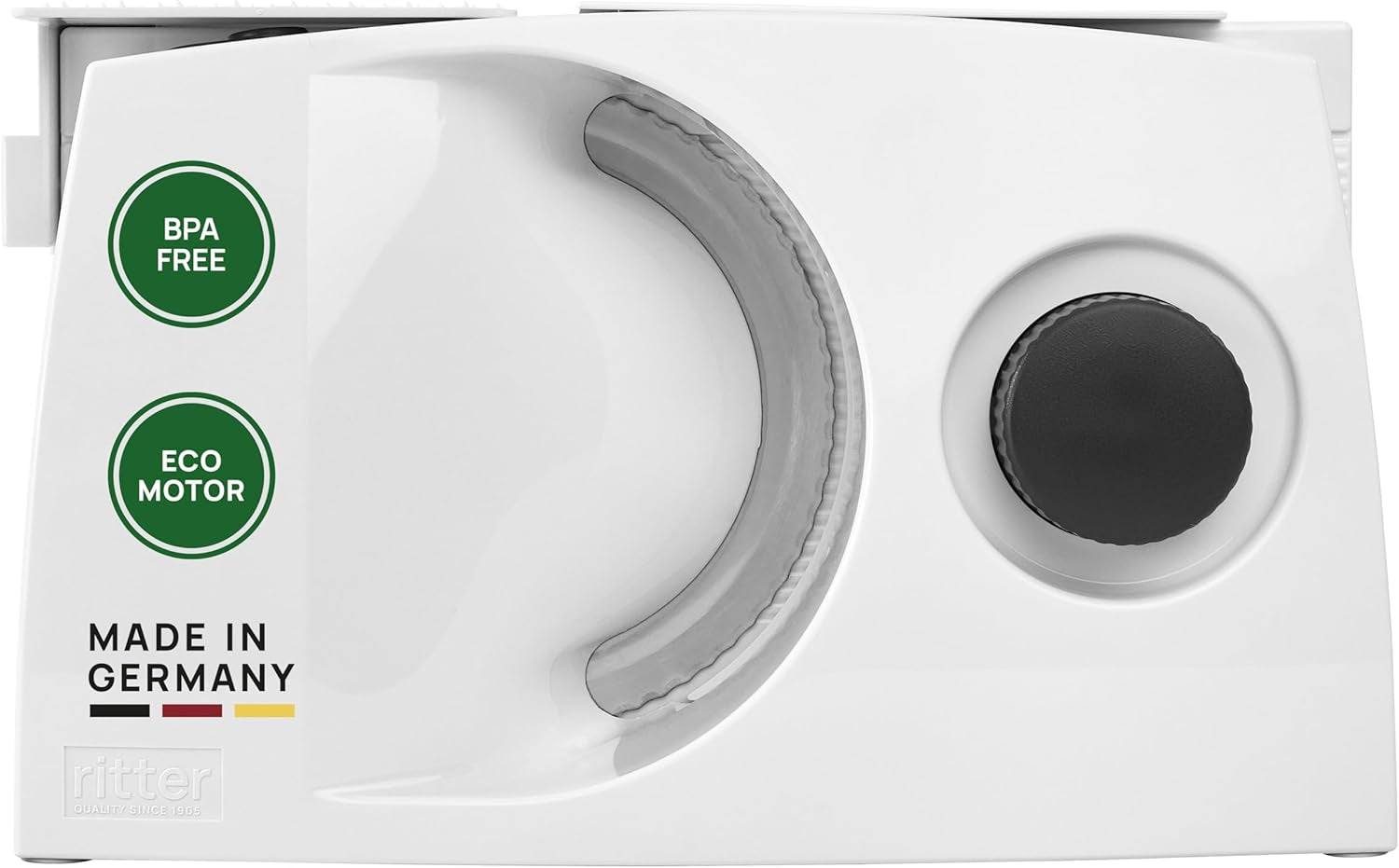 Ritter Markant 05 Trancheuse à pain électrique pliante multifonctionnelle avec moteur écologique Fabriqué en Allemagne Râpes et trancheuses Naty Shop Default Title