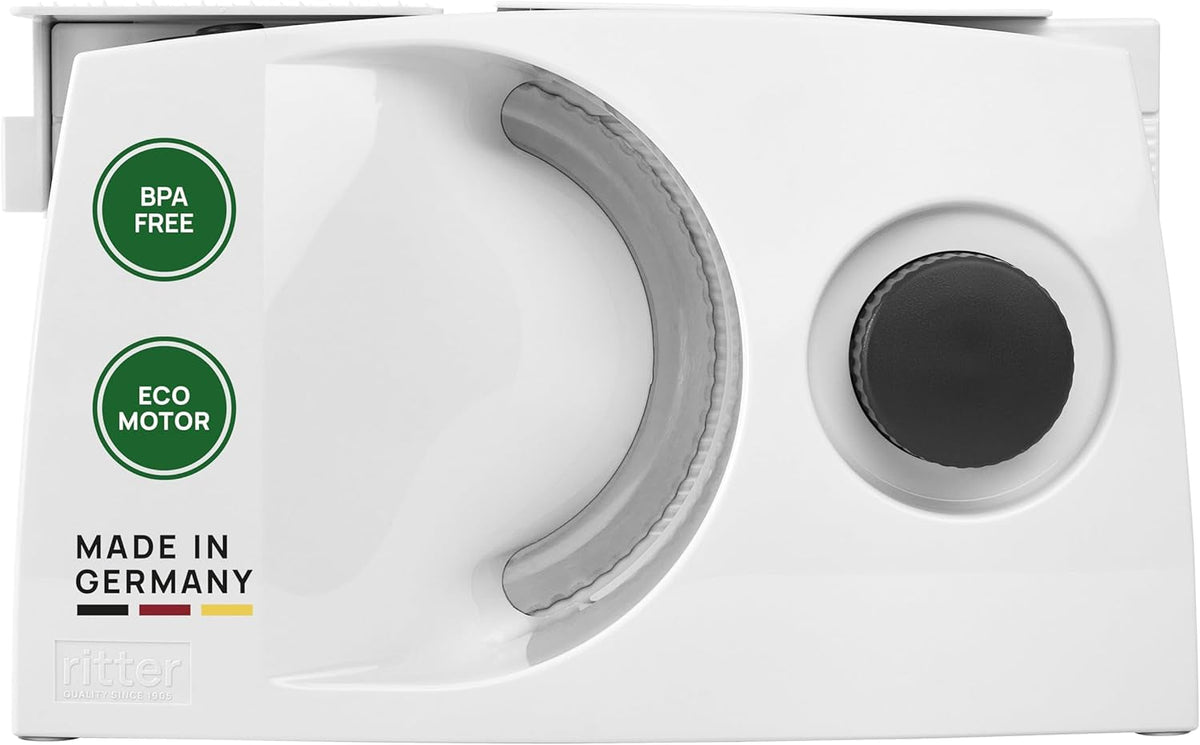 Ritter Markant 05 Trancheuse à pain électrique pliante multifonctionnelle avec moteur écologique Fabriqué en Allemagne Râpes et trancheuses Naty Shop Default Title