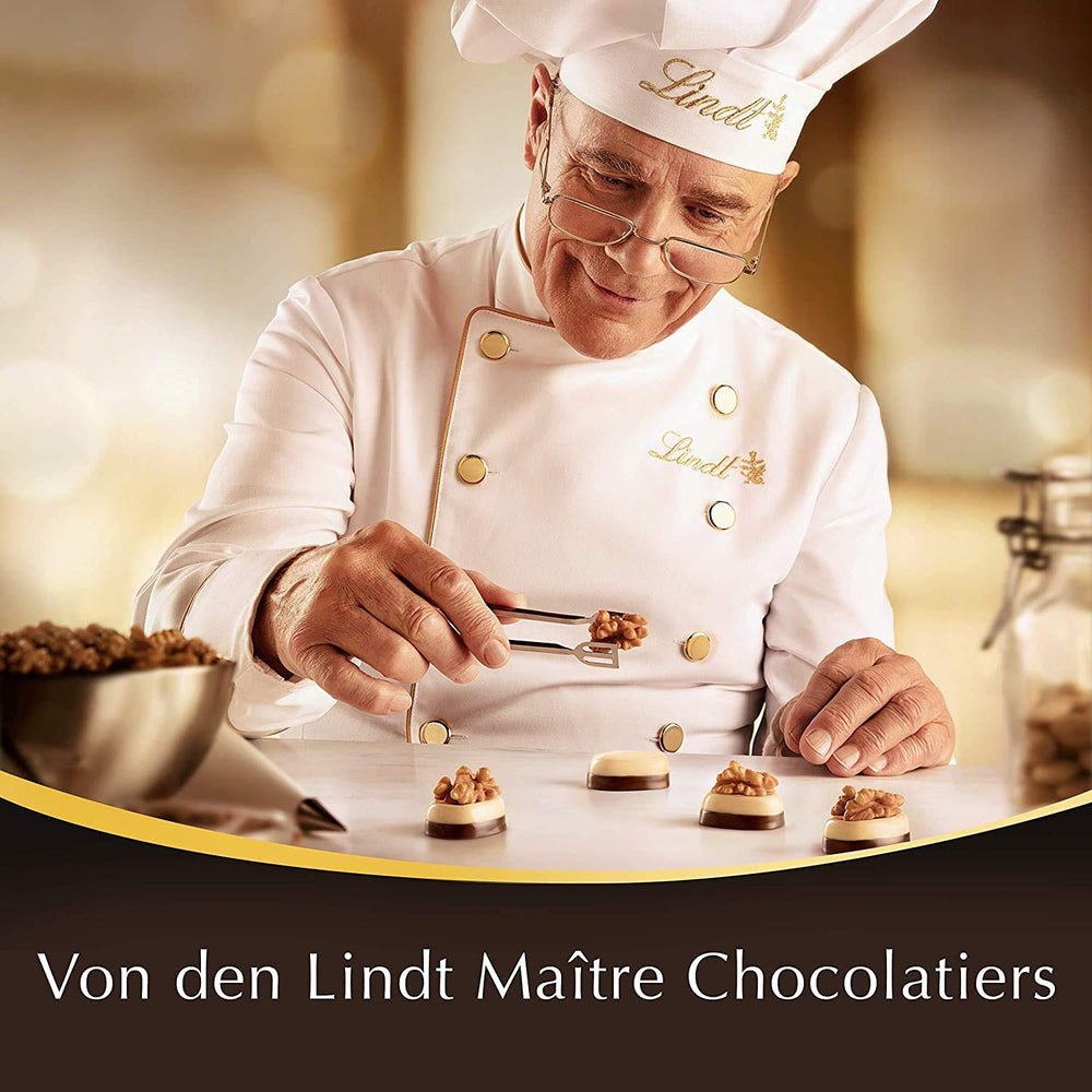 Coffret cadeau LINDOR Extra Black 70% Cacao, Chocolat cadeau, env. 15 truffes LINDOR, 186 g (paquet de 2)