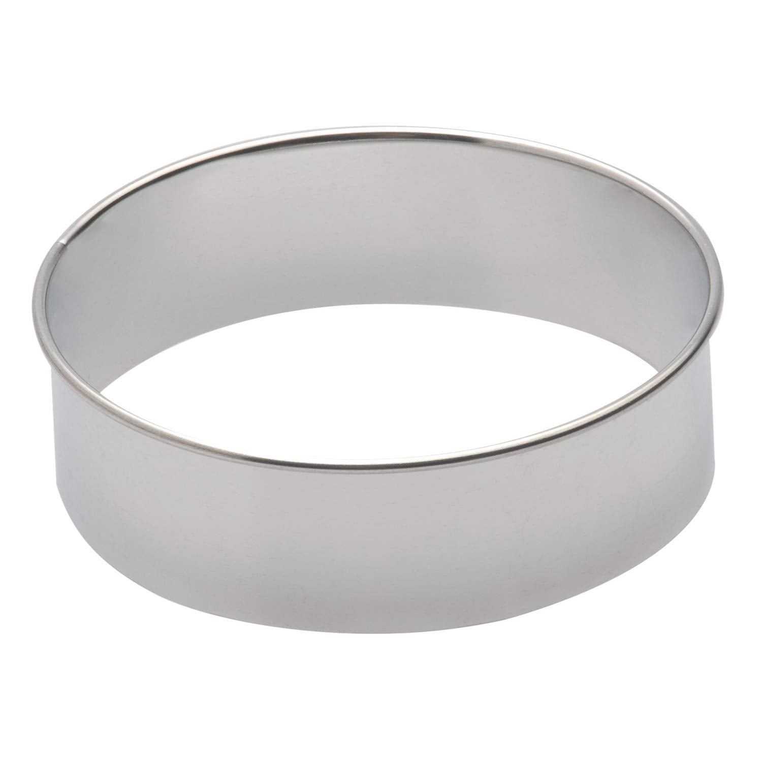 285565 Boîte à biscuits ronde avec anse, diamètre 10 cm, hauteur 3 cm, 6 pièces