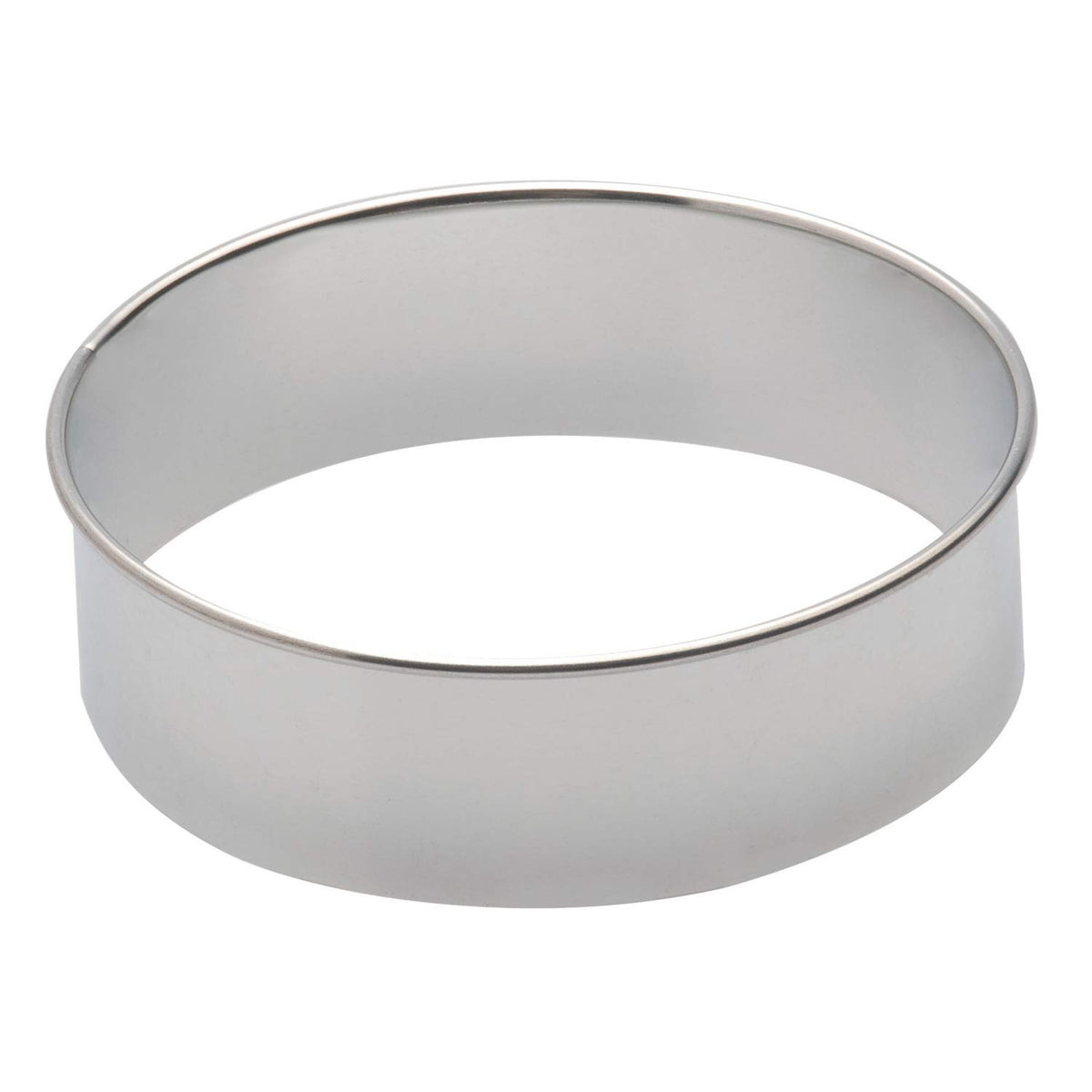 285565 Boîte à biscuits ronde avec anse, diamètre 10 cm, hauteur 3 cm, 6 pièces