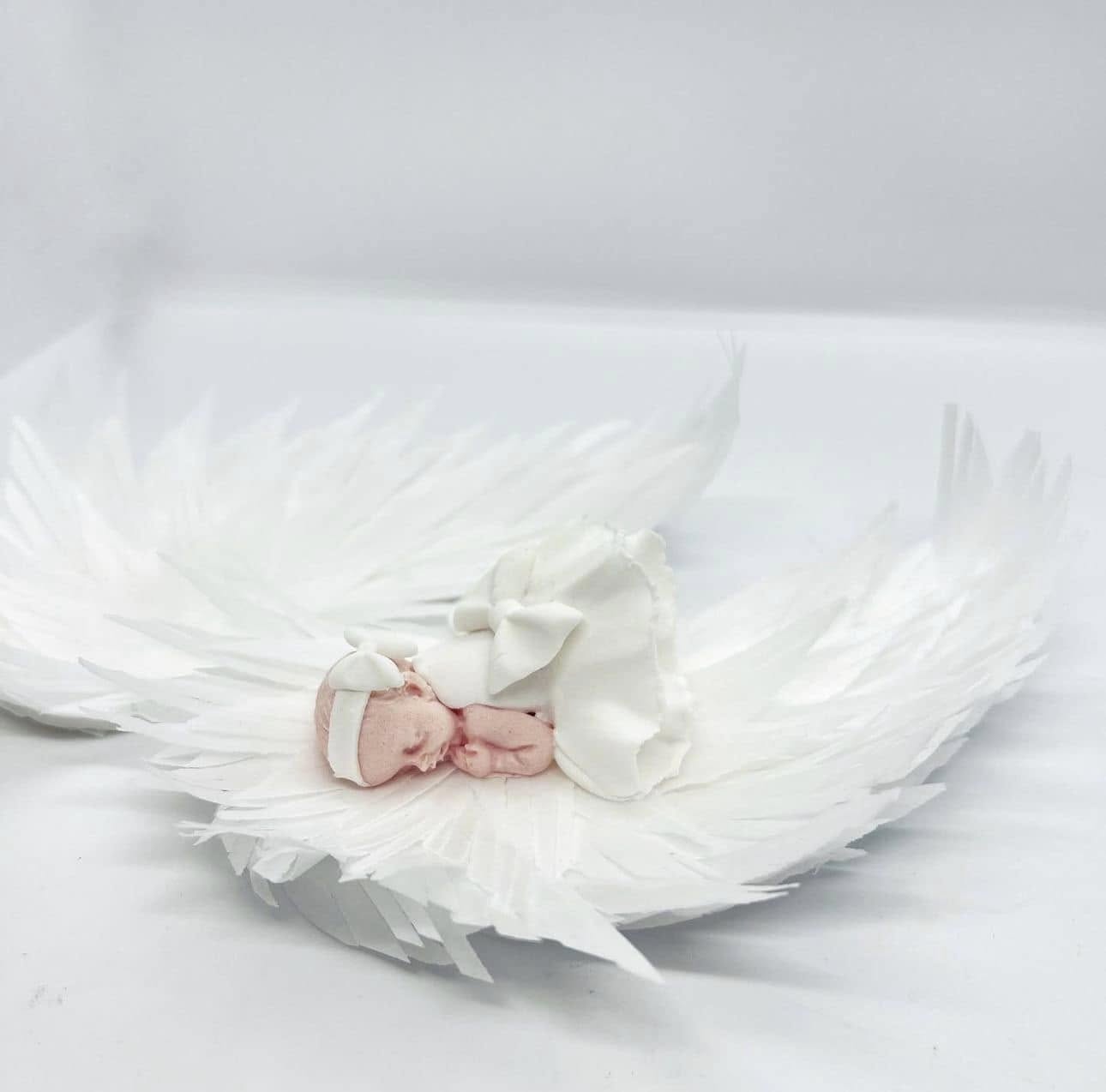 Décoration comestible, Baptême, Fille