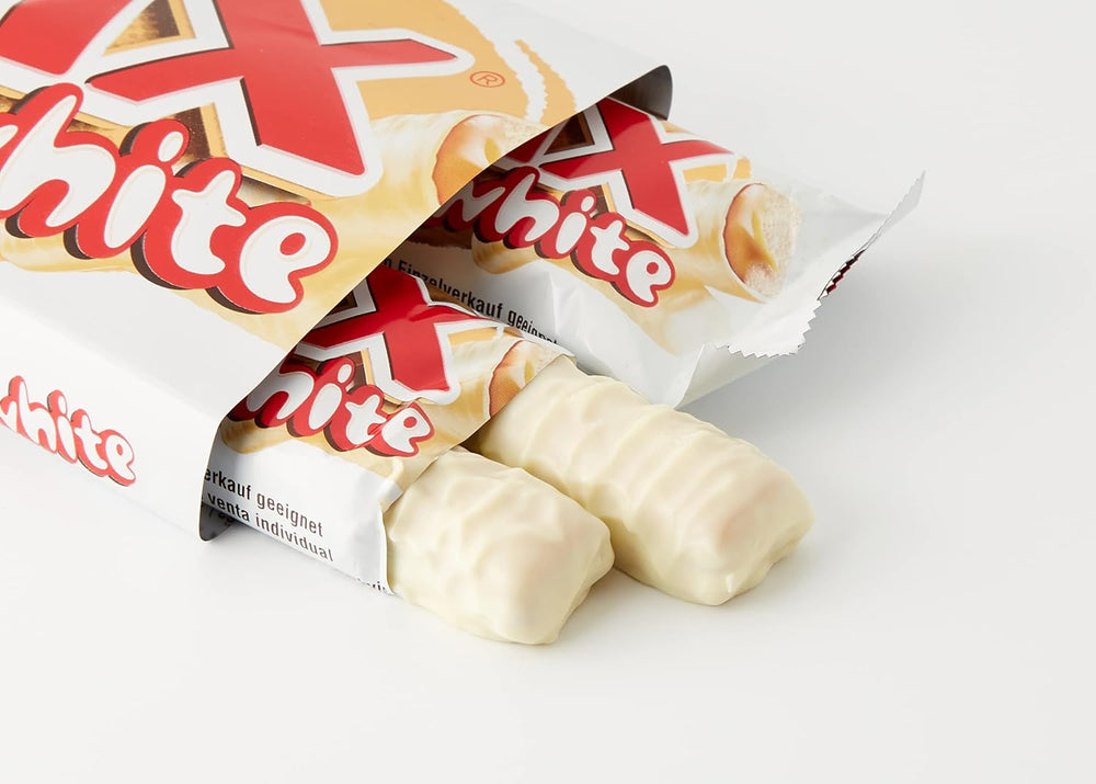Barres de chocolat blanc Twix | Caramel, Biscuits, Chocolat Blanc | Paquet multiple de chocolat | 5 barres (5 x 46g) (Pack de 5)