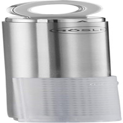 RÖSLE Moulin à muscade, acier inoxydable 18/10 Éplucheur Naty Shop Muskatreibe