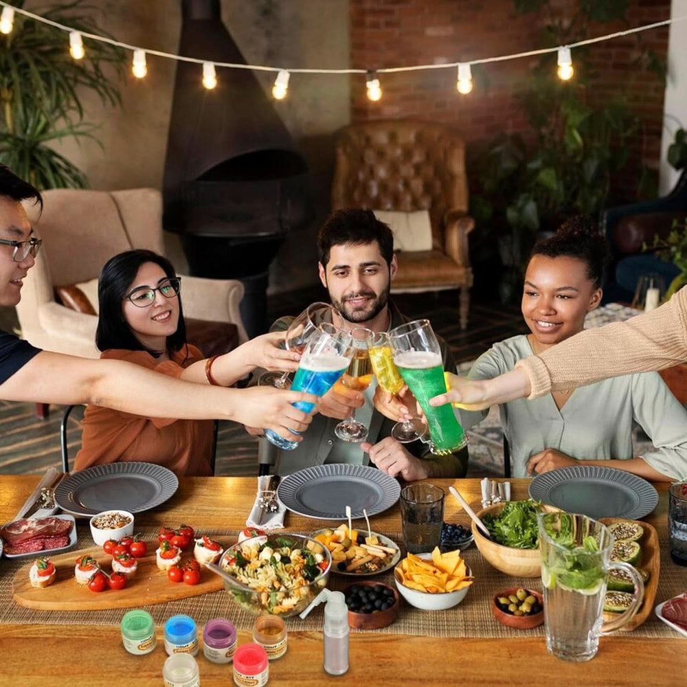 Paillettes comestibles pour boissons, 4 grammes Glitter Naty Shop