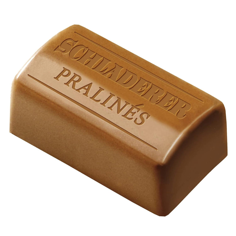 RCP Schladerer Pralines, assortiment fin, chocolat au lait et chocolat noir, avec et sans croûte de sucre, garniture liquide, contient de l'alcool, super cadeau, 255g