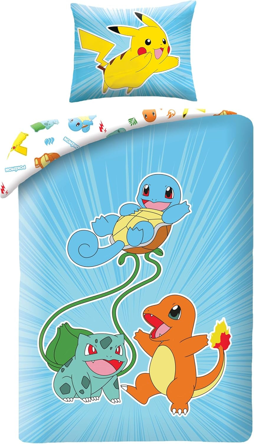 Literie Pokémon, microfibre polyester Literie - enfant Naty Shop Default Title