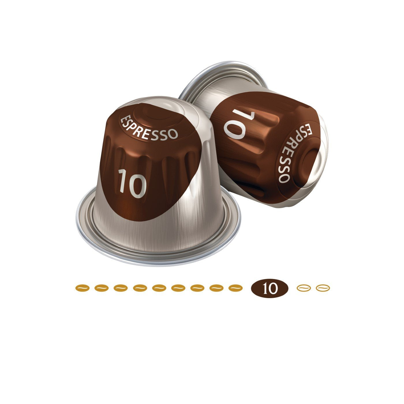 Capsules de café Lungo Intenso, intensité 8 sur 12, 200 capsules de café compatibles Nespresso®*, 10 x 20 Commandes et capsules de café Espresso Intenso, intensité 10 100 capsules de café compatibles Nespresso®*, 10x10