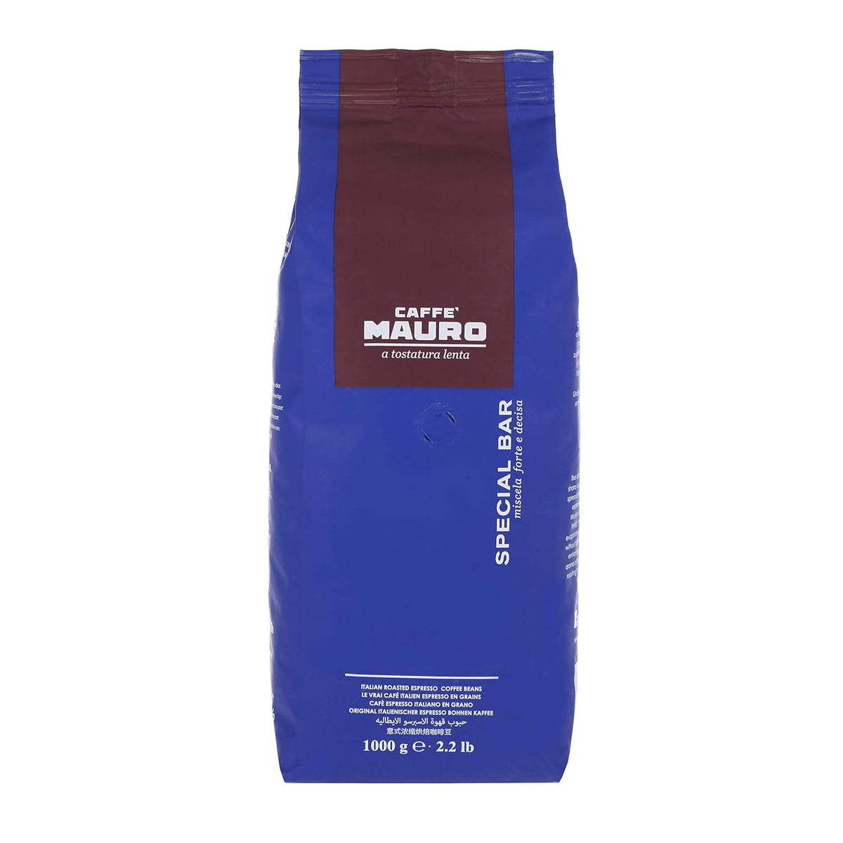 Barre spéciale - Café expresso torréfié noir - Grains entiers - 1 kg - 1000 g