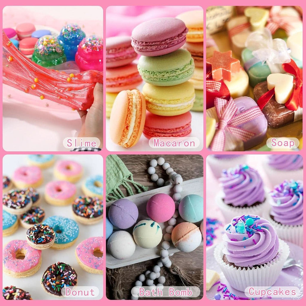 Set 12 coloranti alimentari lichizi, 10 ml Naty Shop