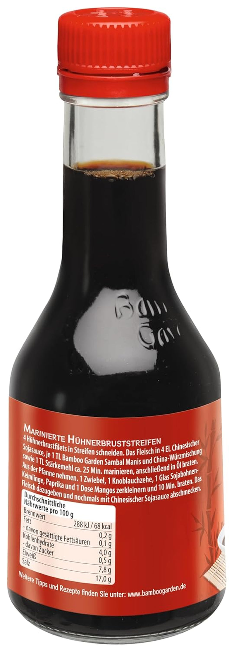 Bamboo Garden - Sauce soja chinoise , Sauce pour viandes, Geflügel, Gemüse und vieles more , 1 x 200 ml (Verpackungsdesign kann abweichen)