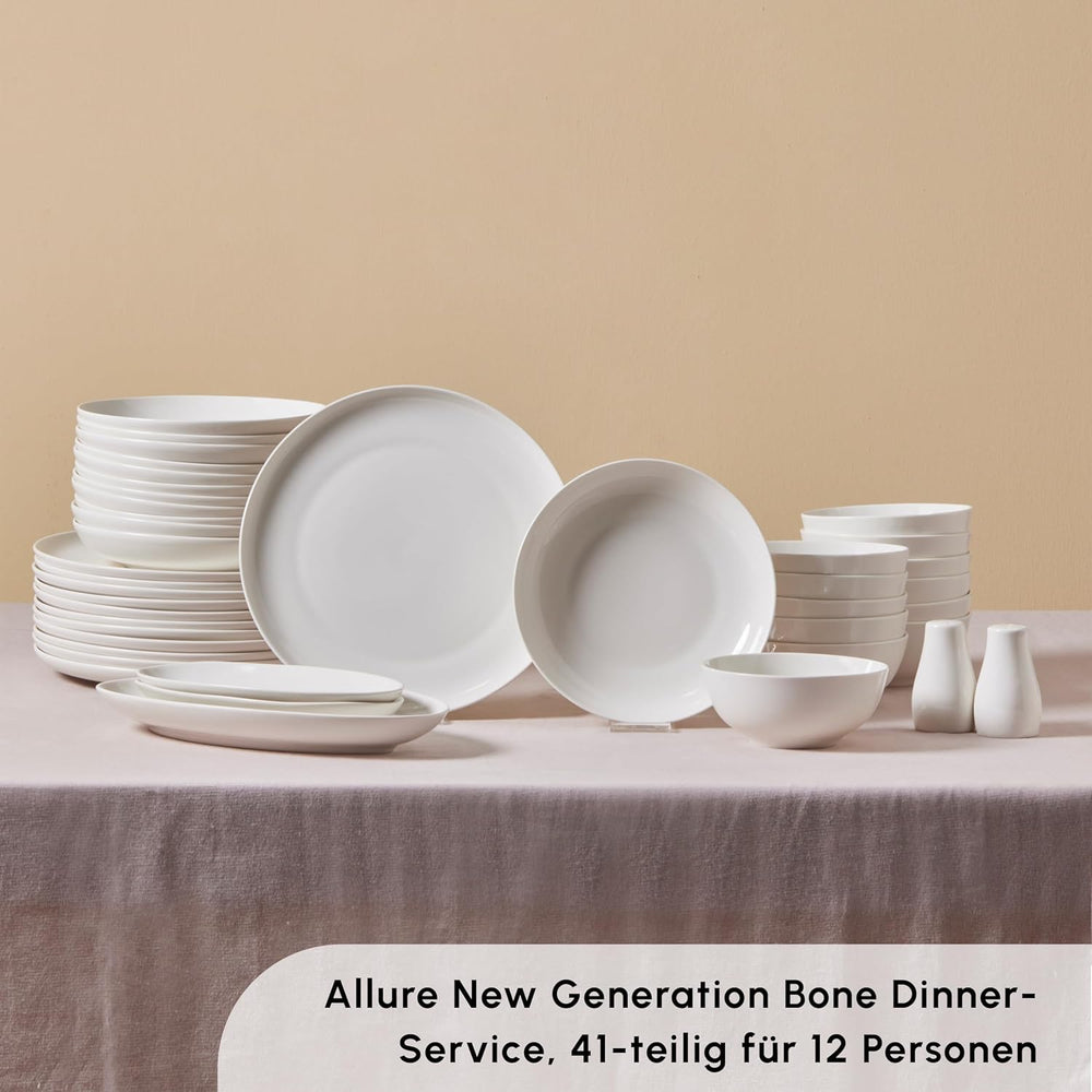 Service de table Karaca Allure pour 12 personnes, New Generation Bone - Service raffiné pour une culture culinaire sophistiquée