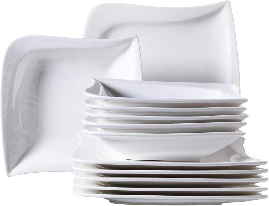 Mäser Seria La Musica, Serviciu combinat, Porțelan Seturi vesela masa Naty Shop Serviciu de cină 12 buc