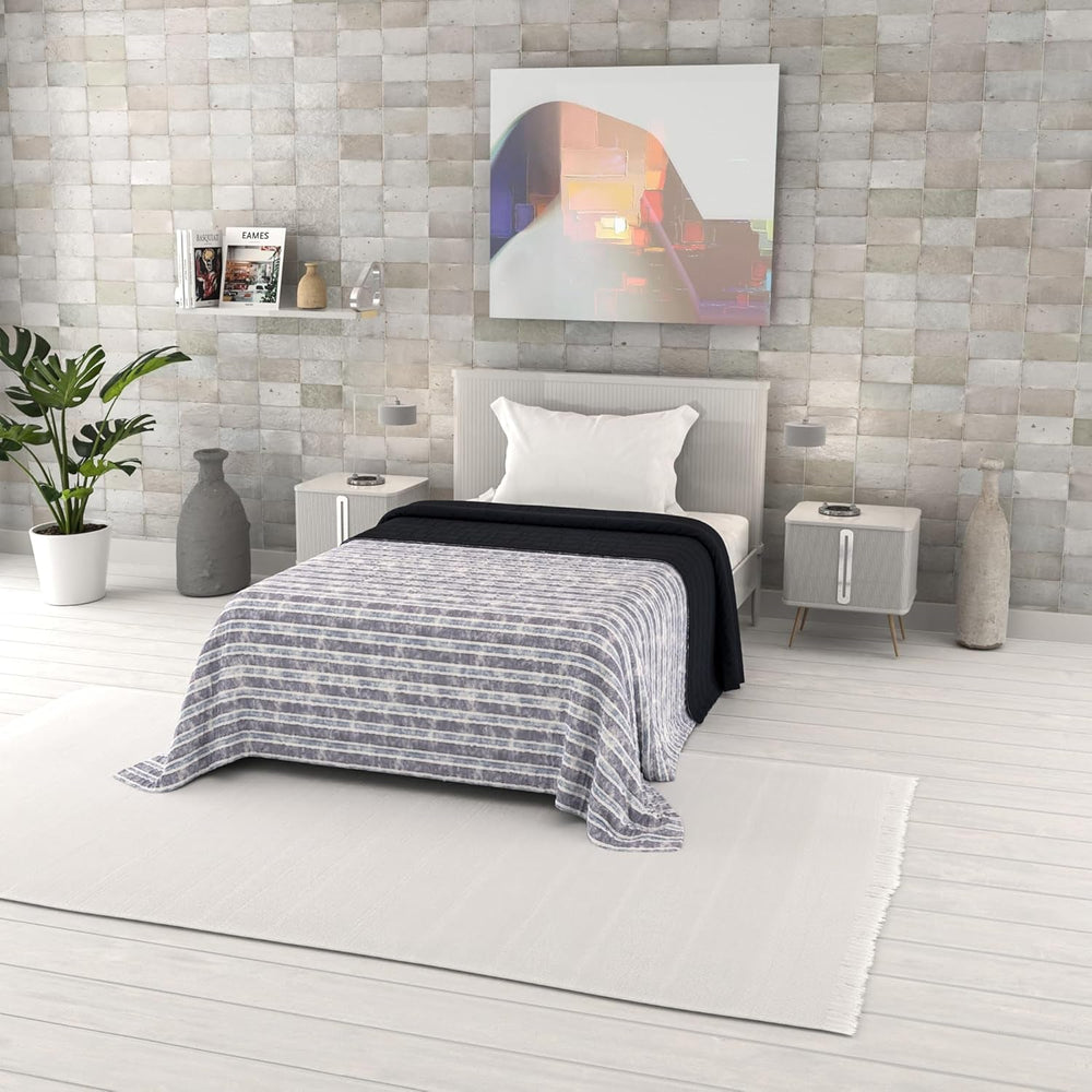 Cuvertură de vară imprimată Fantasy, umplutură din poliester, Petali, 260X270Cm