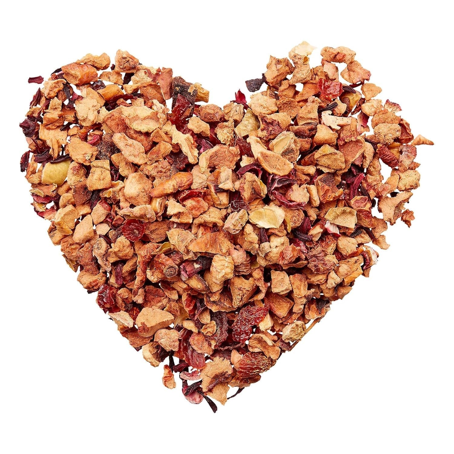 Teeverliebt - Ceai de fructe vrac Wildkirsch 1000 G I Ceai de fructe vrac I Wild-Fruchtig-Frisch - Amestec de ceai controlat ecologic I Ceai de fructe bio vrac 1 kg