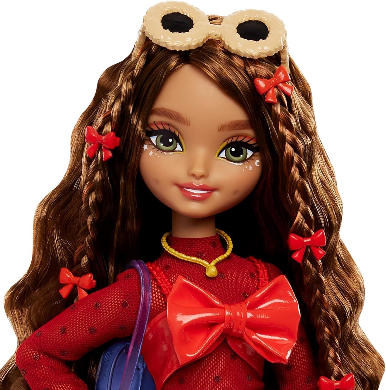 Poupée Barbie Dream Besties et accessoires, poupée mannequin Teresa mobile avec cheveux bruns et pinces à cheveux, 10 pièces sur le thème du jeu vidéo, HYC23 Naty Shop Dolls
